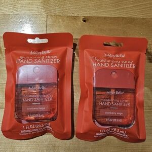 2pc Ashley Belle Moisturizing Spray Hand Sanitizer Cranberry Sage